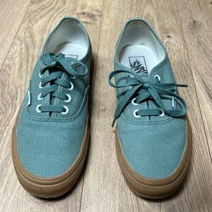 Unisex Vans shoes green/brown